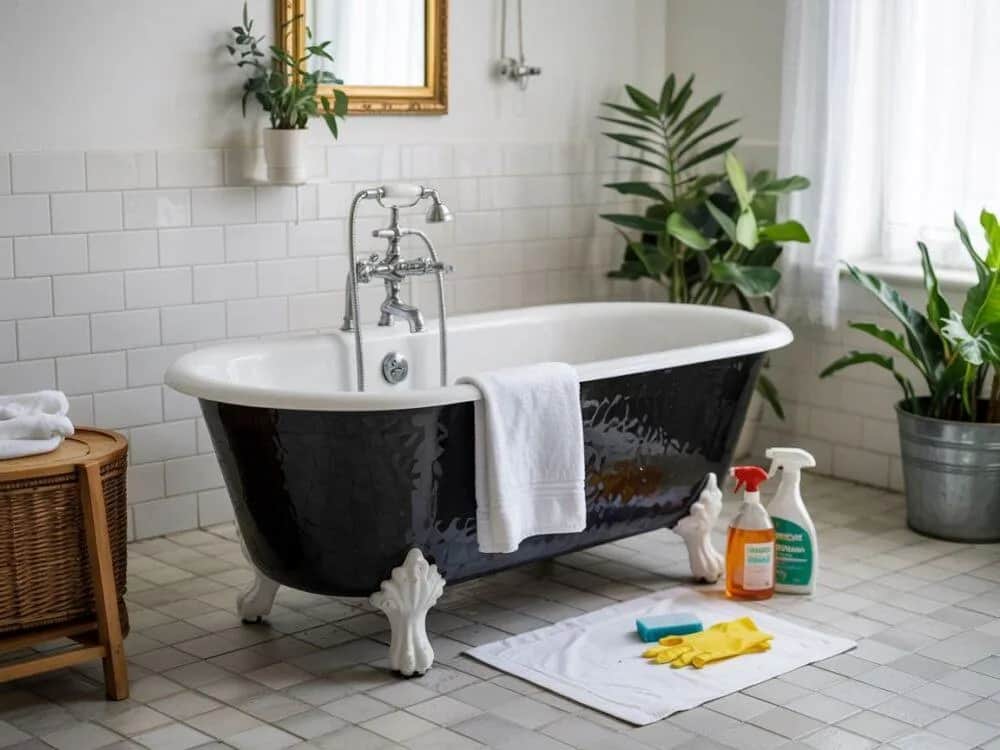 Czym wyczyścić wannę żeliwną? Skuteczne metody i sprawdzone środki czyszczące