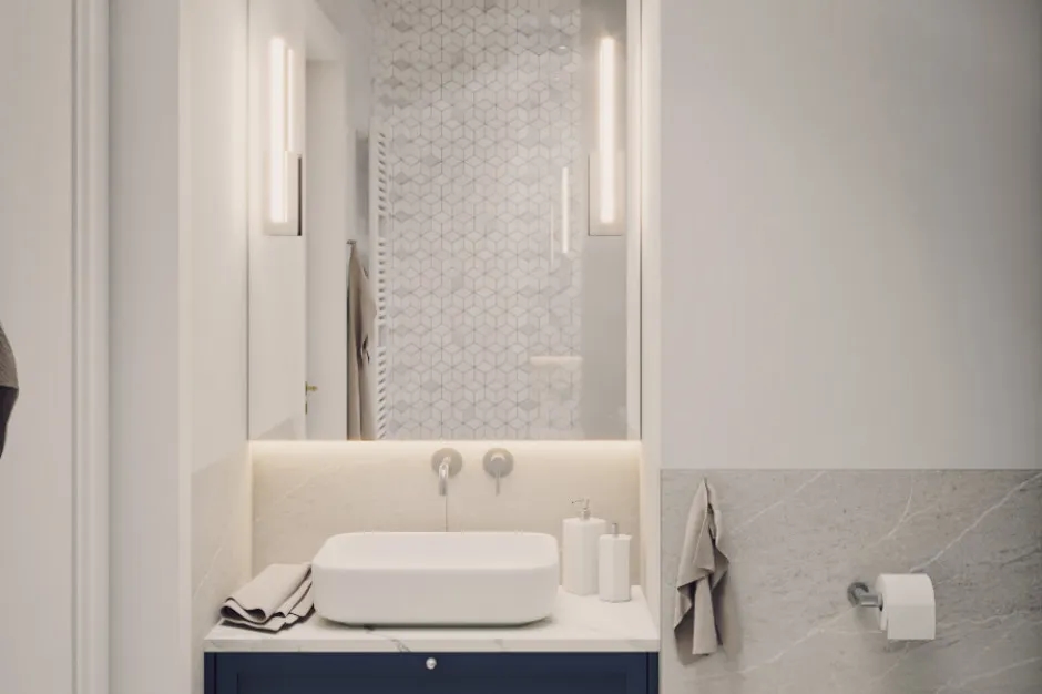 Jak urządzić małą łazienkę bez wc, aby zyskać więcej przestrzeni?