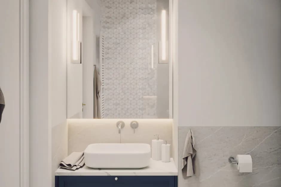 Jak urządzić małą łazienkę bez wc, aby zyskać więcej przestrzeni?