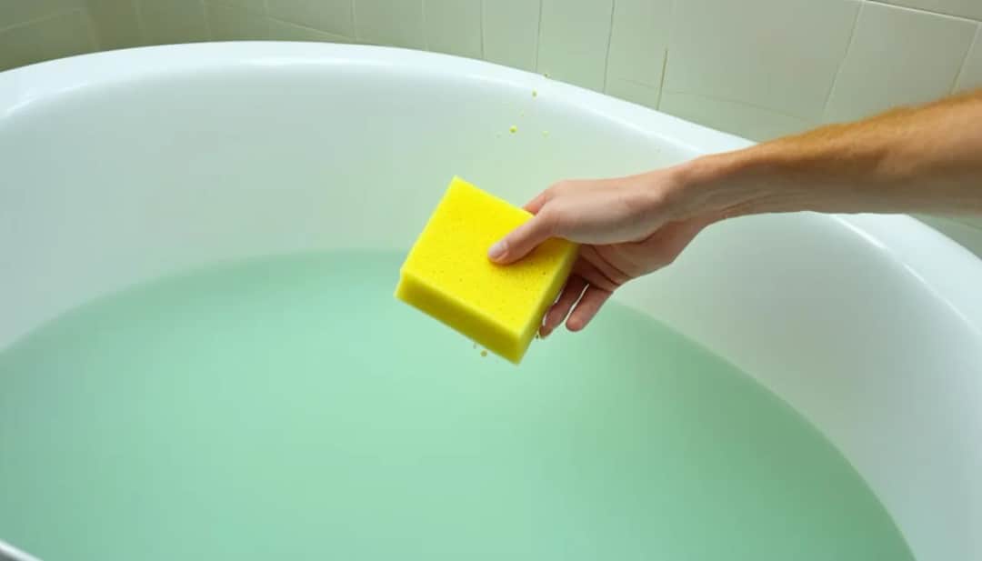Jak usunąć żółty osad z wanny? Skuteczne domowe metody czyszczenia.