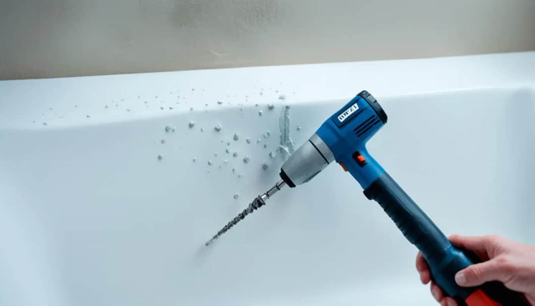 Czym wywiercić otwór w wannie akrylowej? Narzędzia i bezpieczne metody