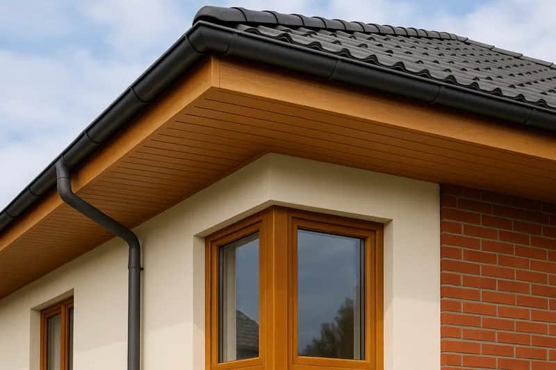 Kolor podbitki złoty dąb - estetyka i funkcjonalność w Twoim domu