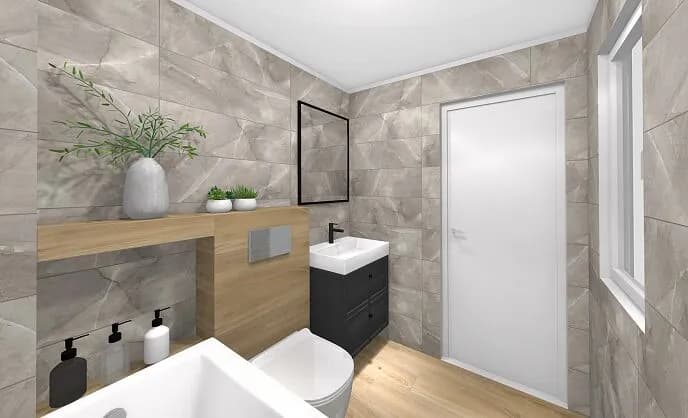 Jak urządzić łazienkę 3,5m² - sprytne rozwiązania dla małej przestrzeni