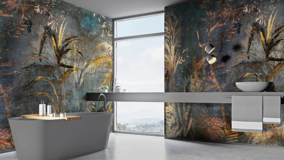 Jakie tapety do łazienki wybrać? 5 najlepszych rodzajów i wzorów