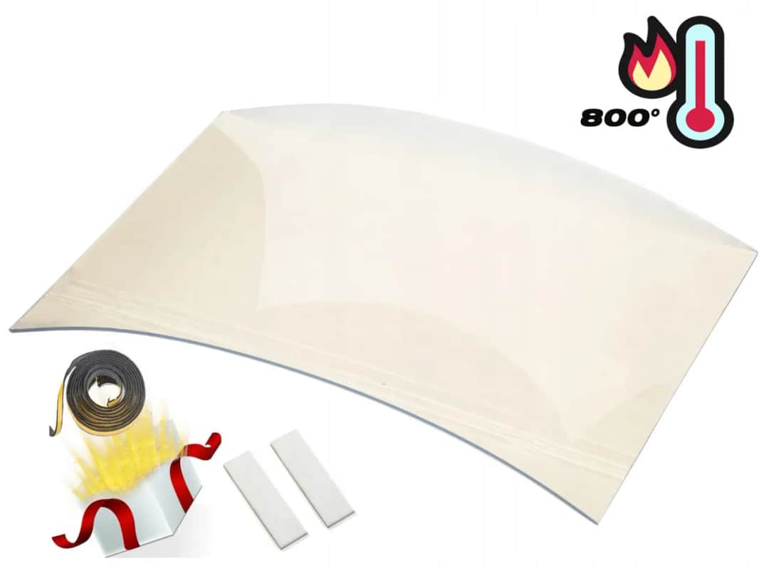 Szyba gięta do kominka: Wszystko, co musisz wiedzieć